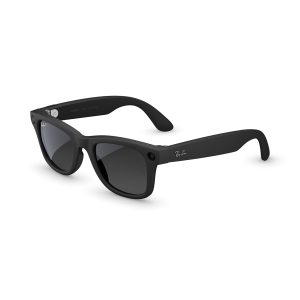 Meta Ray-Ban (Gen 2), Wayfarer, Matte Black | Smart AI Glasses for Men, Women, 2X Battery Life, 3K Ultra HD Resolution, 12 MP Ultra-Wide Camera, Audio, Video. Polarized Gradient Graphite Lenses